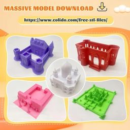 CoLiDo Kids 1.0 3D Printer FDM 3D Printer with 100x100x100 mm Buid Size Easy-to-Use Desktop 3D Printer For Beginners CoLiDo Kids 1.0 3D Printer FDM 3D Printer with 100x100x100 mm Buid Size Easy-to-Use Desktop 3D Printer For Beginners image 3