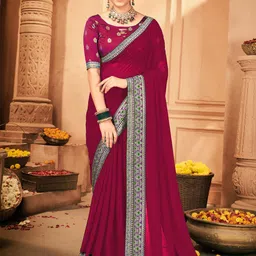 Mitera Pure Georgette Saree-21