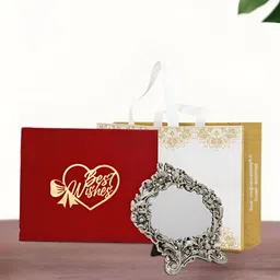 INTERNATIONAL GIFT Silver Plated Photo Frame Gift Set-image-83