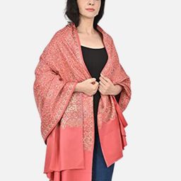 BAISA Kalamkari Printed Acrylic Shawl-image-79