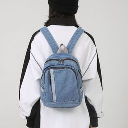 Mast & Harbour Women Denim Backpack-picture-26