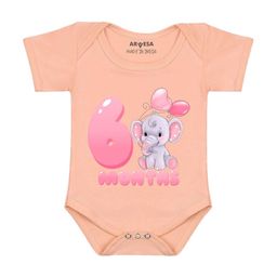Arvesa 6 Month Baby Printed Bodysuit-image-33