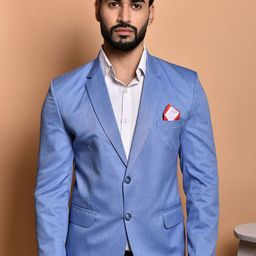 PRINTCULTR Single-Breasted Casual Blazer-image-96