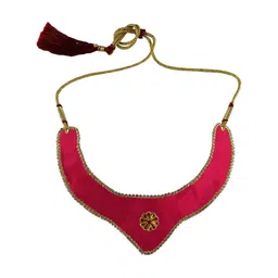 Vidhya Kangan Gold-Toned Brass Necklace-image-5