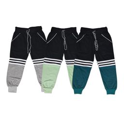 BAESD Kids Pack Of 3 Cotton Mid Rise Jogger-picture-12