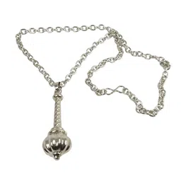 kazare Men Gada Hanuman Quirky Pendant With Chain-picture-27