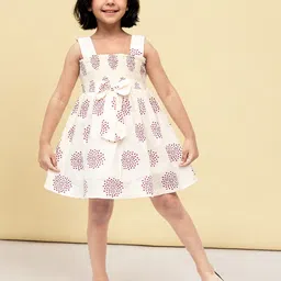 Toonyport Girls Printed Fit & Flare Dress-picture-45