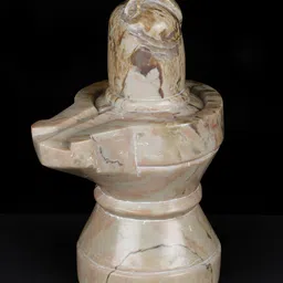 Exotic India Brown & Beige Religious Idol Showpiece-image-50