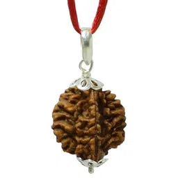 Divine souvenirs Unisex Wood Rudraksha Pendant-image-98