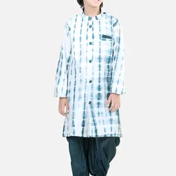 BownBee Boys Dyed Sherwani Set-58