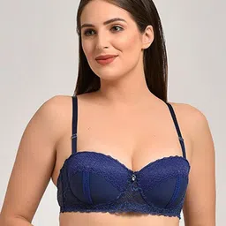 MAKCLAN Balconette Bra - Medium Coverage Underwired Lightly Padded-picture-25