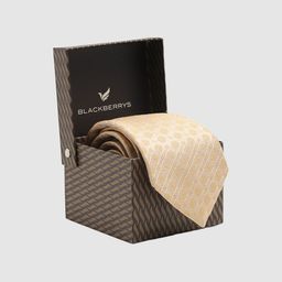 Blackberrys Woven Design Silk Broad Tie-image-24