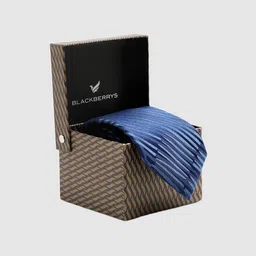 Blackberrys Woven Design Pure Silk Skinny Tie-picture-44