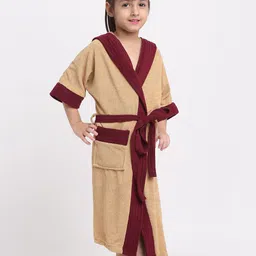 Creeva Kid Girls Hooded Bathrobe-image-27