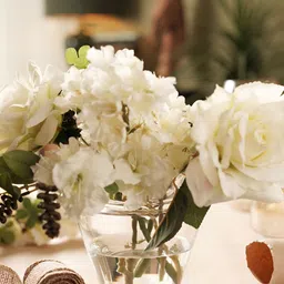 Pure Home and Living Transparent Glass Vase-29