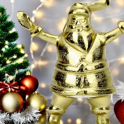 Hind Decor Aluminum Cheerful Santa Claus-image-50