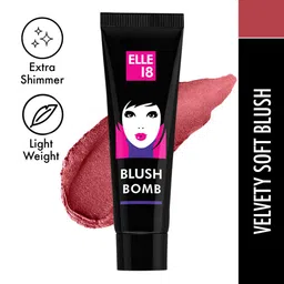 ELLE 18 Shimmer Lightweight Blush Bomb 9ml - Red 03-31