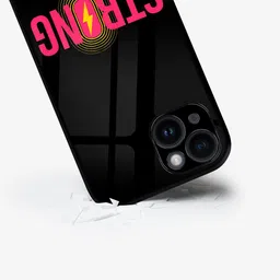 macmerise Typography Printed iPhone 15 Back Case Mobile Accessories image 1