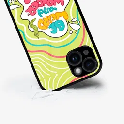 macmerise Typography Printed iPhone 15 Plus Back Case Mobile Accessories-18