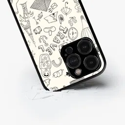 macmerise Quirky Printed iPhone 15 Pro Back Case Mobile Accessories-14