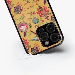 macmerise Floral Printed iPhone 15 Pro Back Case Mobile Accessories-14