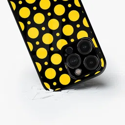 macmerise Geometric Printed iPhone 15 Pro Back Case Mobile Accessories-11