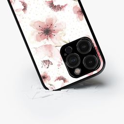macmerise Floral Printed iPhone 15 Pro Back Case Mobile Accessories-20