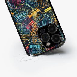 macmerise Abstract Printed iPhone 15 Pro Back Case Mobile Accessories-51