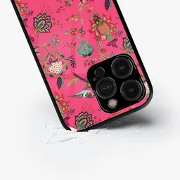 macmerise Floral Printed iPhone 15 Pro Back Case Mobile Accessories-17