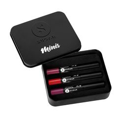 SUGAR Set of 3 Matte As Hell Crayon Long-Lasting Mini Lipsticks 2.5 g Each - Nude-2