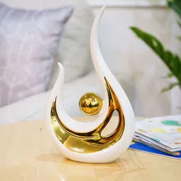 Ekhasa White Figurine Showpiece-16