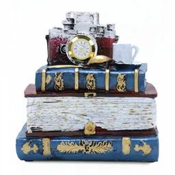 A Vintage Affair- Home Decor Blue Vintage Camera Showpiece-image-12