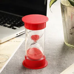 EXIM DECOR Red10 Minutes Red Sand Timer Showpiece-image-55