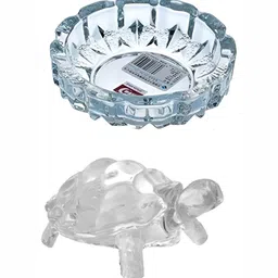 Navyaksh Transparent Glass Figurine Showpiece-32