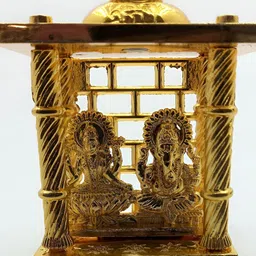 Navyaksh Gold Toned Lakshmi & Ganesh Showpiece-22