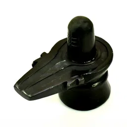 Navyaksh Balck Shivling Brass Idol Showpiece-image-54