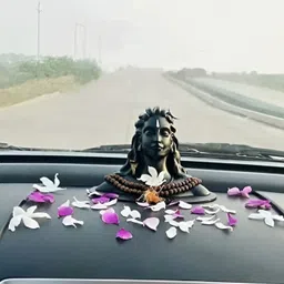 Navyaksh Black Lord Adiyogi Mahadev Shiv Shankara Showpiece-0