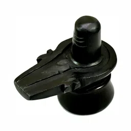 Navyaksh Black Marble Shri Mahadev Shivlinga Decorative Showpiece-image-98