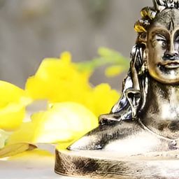 Navyaksh Copper Toned Adiyogi Shiv Statue Religious Showpiece-picture-45