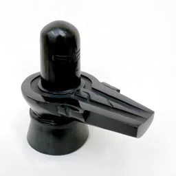 Navyaksh Black Marble Shiva Lingam Showpiece-image-76