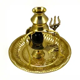 Navyaksh Gold Toned & Black Religious Brass Showpiece-picture-43