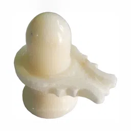 Navyaksh White Marble Shiva Lingam Showpiece-image-62