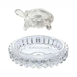 Navyaksh Transparent Animal Glass Decorative Showpiece-image-58