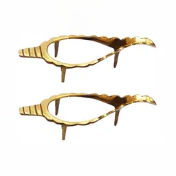 Navyaksh Gold Toned 2 Pieces Religious Brass Showpieces-image-60