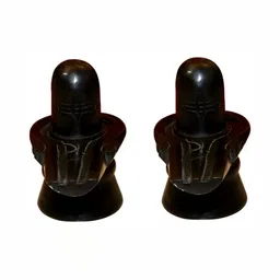 Navyaksh Black Marble Narmadeshwar Shivling Showpiece-image-74