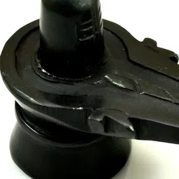 Navyaksh Black Marble Shiva Lingam Showpiece-48