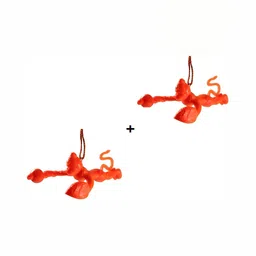 Navyaksh Orange 2 Pcs Showpiece-25