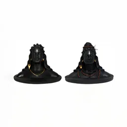 Navyaksh Black Adiyogi Shiva Idol Showpiece-image-68