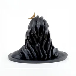 Navyaksh Black & Gold-Toned Small Adiyogi Bhagwan Shiv Ji Idol Showpiece-picture-13
