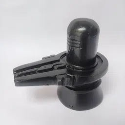 Navyaksh Black Marble Shivling Religious Idol Showpiece-38